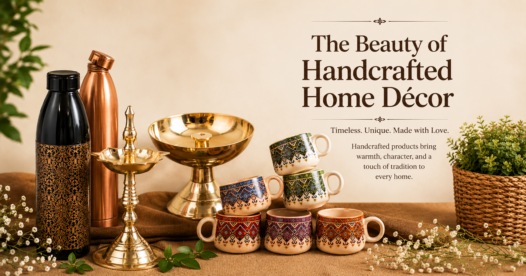 The Beauty of Handcrafted Home Decor: Why Handmade Products Never Go Out of Style